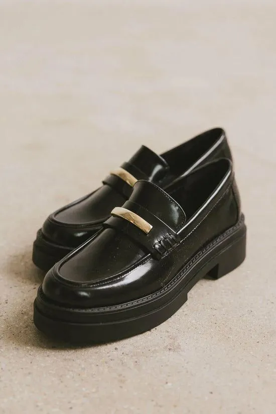 Bohme Steve Madden Rodrigo Loafers Black Women Shoes