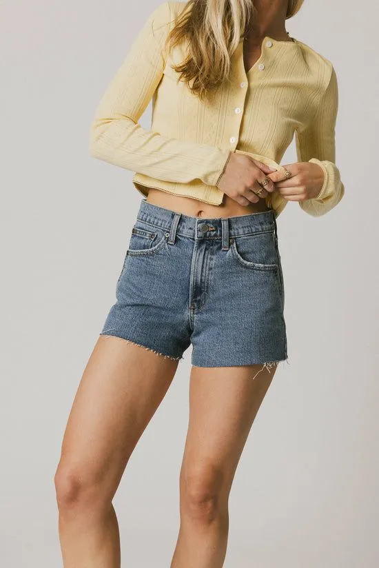 Bohme Wesley Denim Shorts Medium Wash Women Denim
