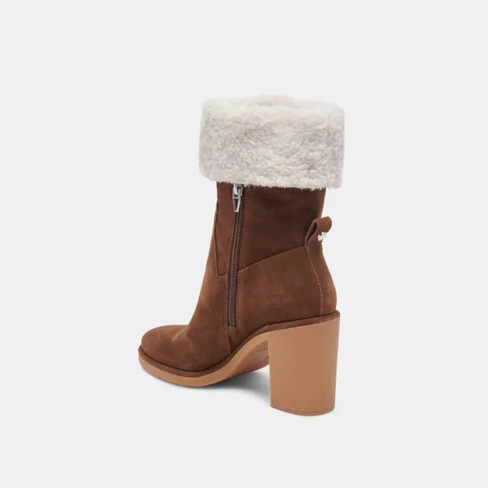 Boots and Booties Women Dolce Vita Caddie Plush Boots Cocoa Suede