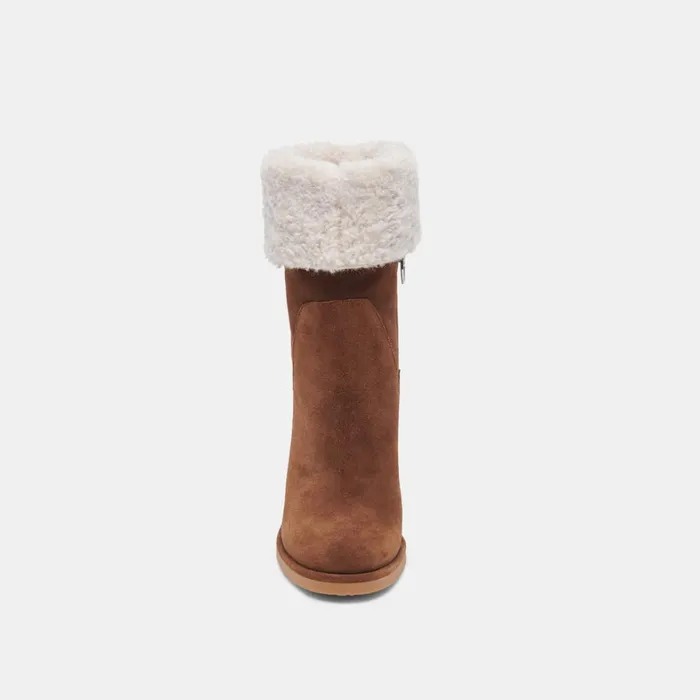 Boots and Booties Women Dolce Vita Caddie Plush Boots Cocoa Suede
