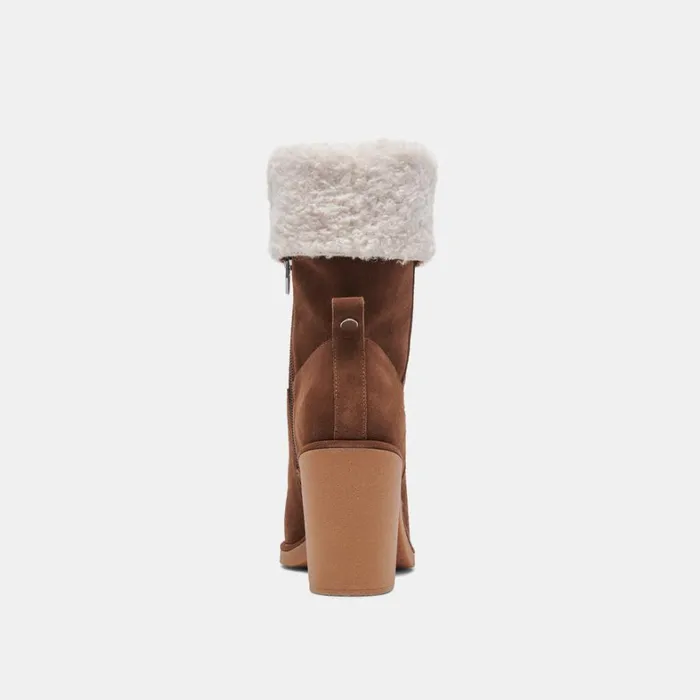 Boots and Booties Women Dolce Vita Caddie Plush Boots Cocoa Suede