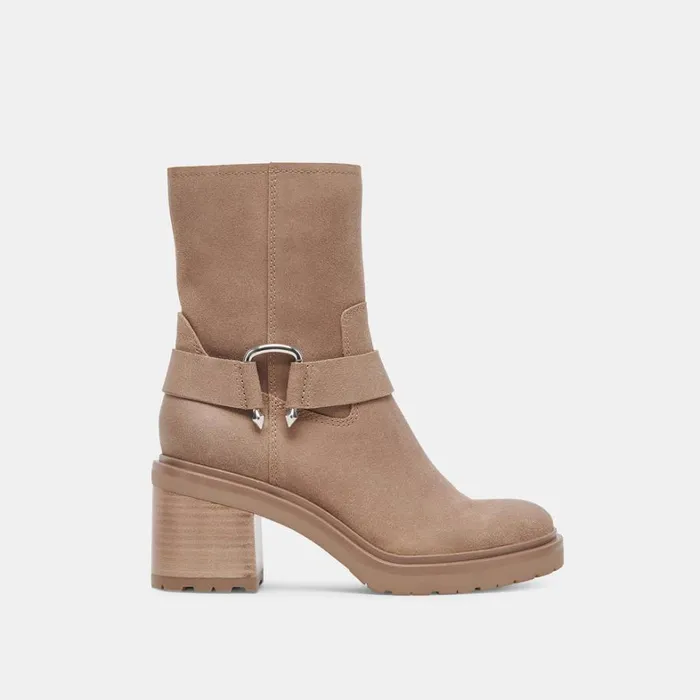 Boots and Booties Women Dolce Vita Camros Boots Truffle Suede