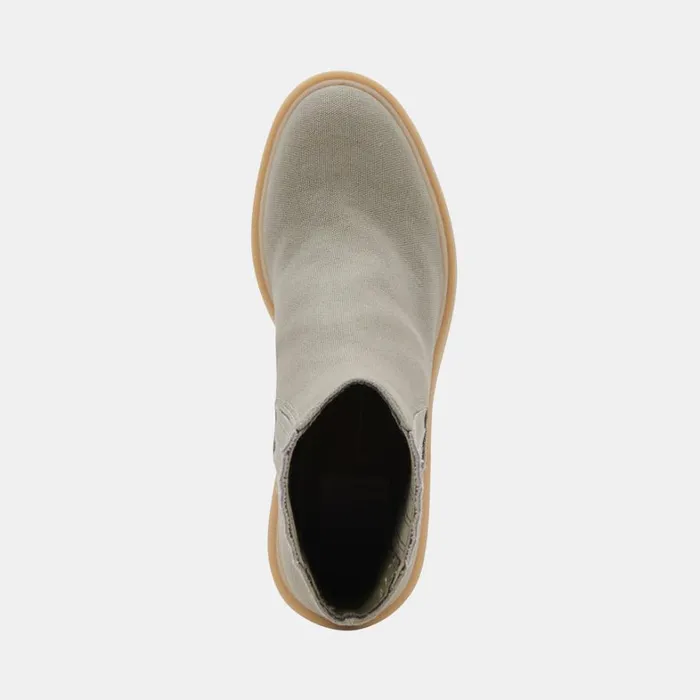 Boots and Booties Women Dolce Vita Caster Booties Sage Canvas