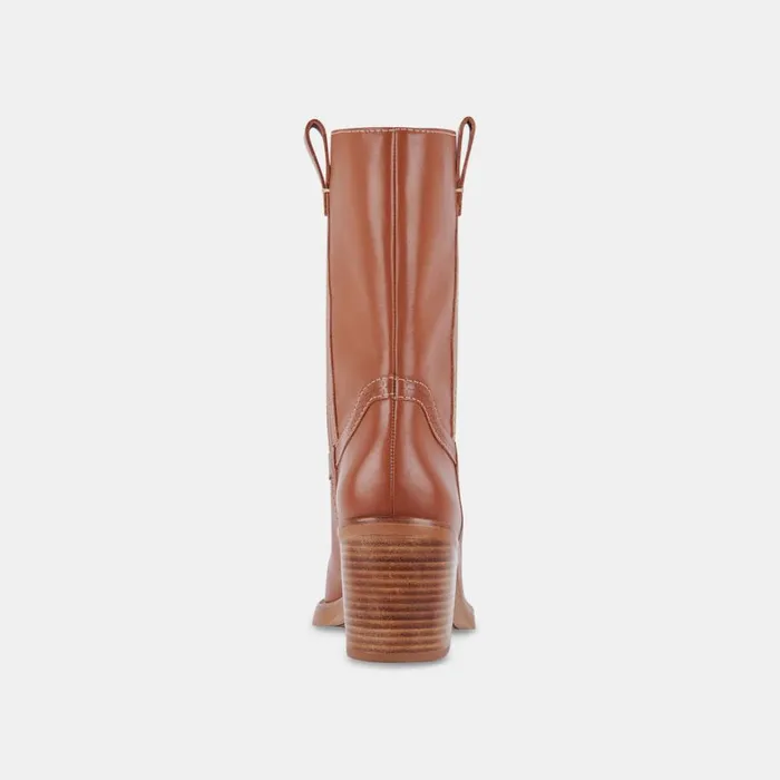 Boots and Booties Women Dolce Vita Colete Boots Cognac Leather