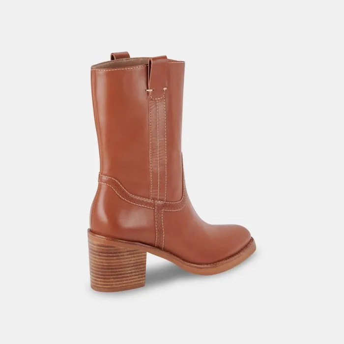 Boots and Booties Women Dolce Vita Colete Boots Cognac Leather