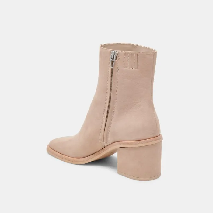Boots and Booties Women Dolce Vita Dapper Booties Taupe Nubuck