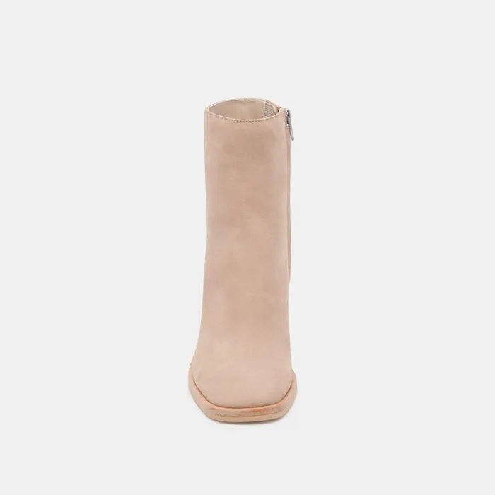 Boots and Booties Women Dolce Vita Dapper Booties Taupe Nubuck