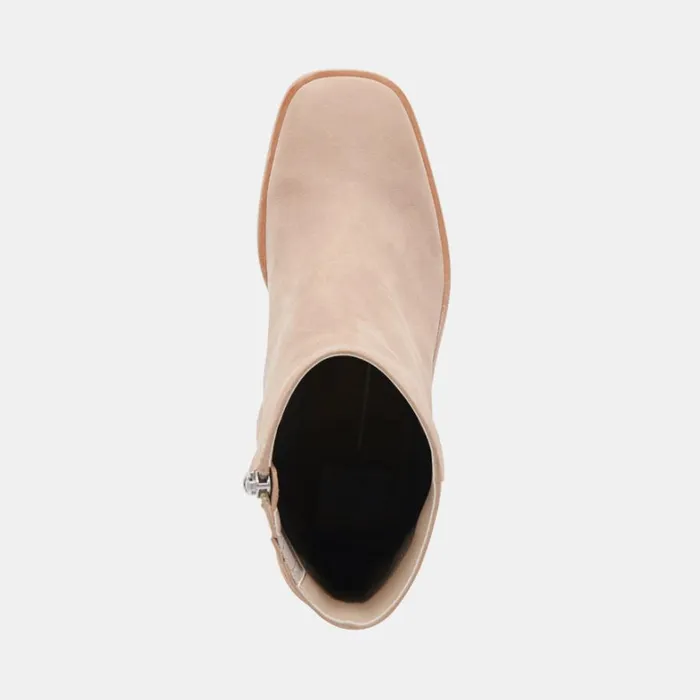 Boots and Booties Women Dolce Vita Dapper Booties Taupe Nubuck