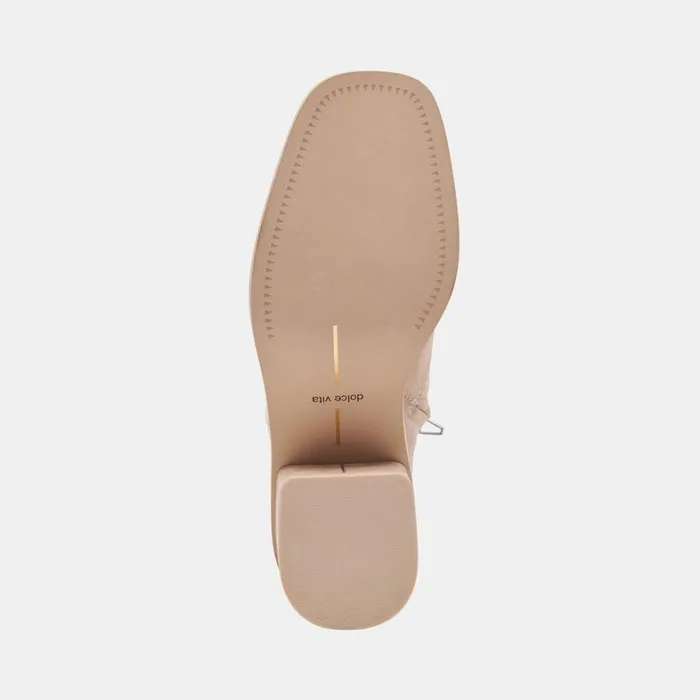 Boots and Booties Women Dolce Vita Dapper Booties Taupe Nubuck