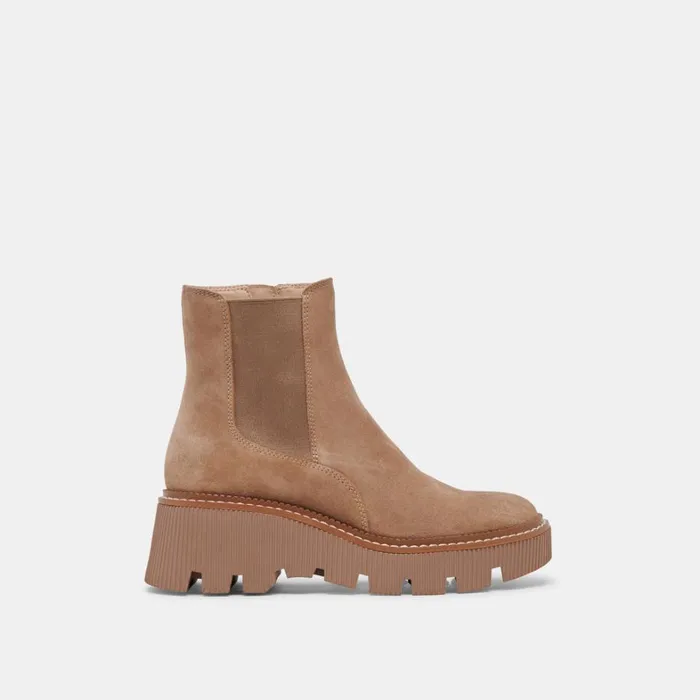 Boots and Booties Women Dolce Vita Emmet H2O Boots Mushroom Suede