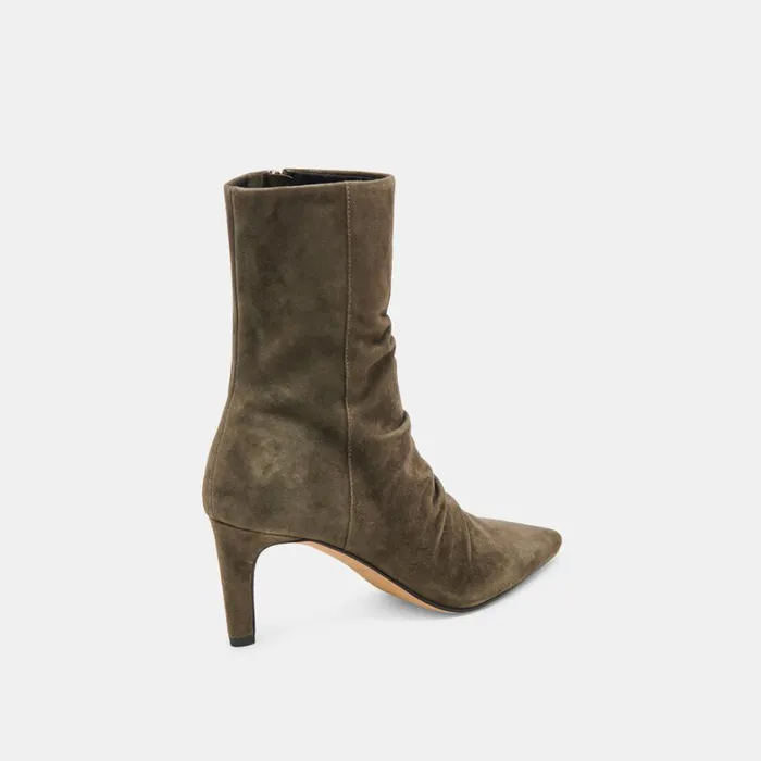 Boots and Booties Women Dolce Vita Fernly Wide Calf Boots Army Suede