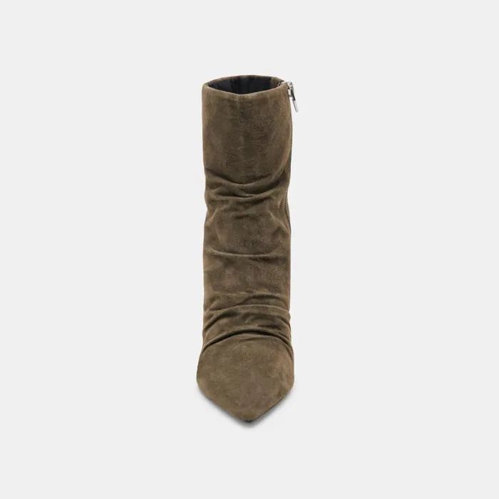 Boots and Booties Women Dolce Vita Fernly Wide Calf Boots Army Suede