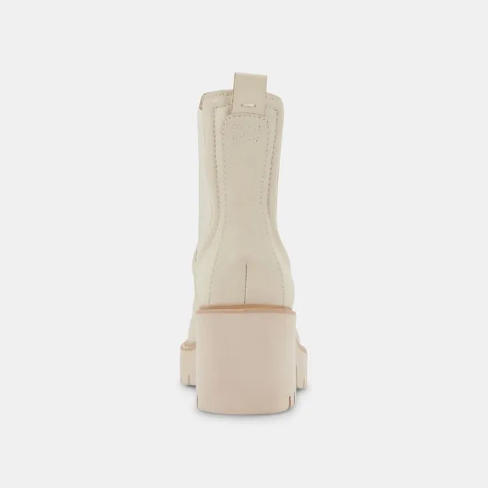 Boots and Booties Women Dolce Vita Hawk H20 Wide Booties Ivory Leather Ivory Leather H2o