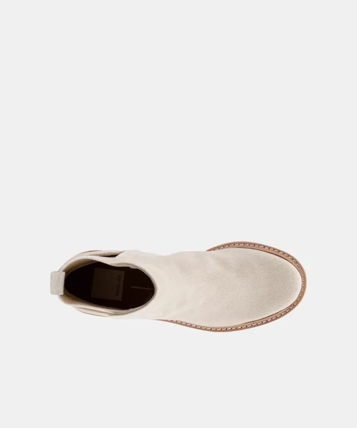 Boots and Booties Women Dolce Vita Huey Booties Sandstone Canvas