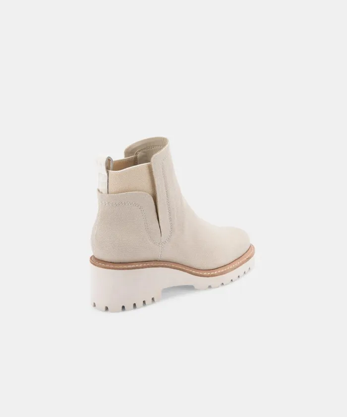 Boots and Booties Women Dolce Vita Huey Booties Sandstone Canvas