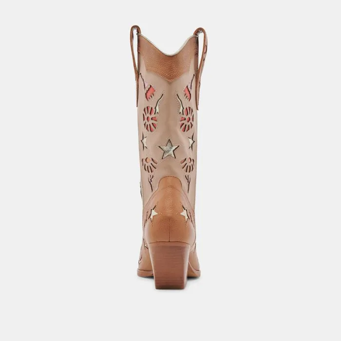 Boots and Booties Women Dolce Vita Lassie Boots Tan Multi Leather
