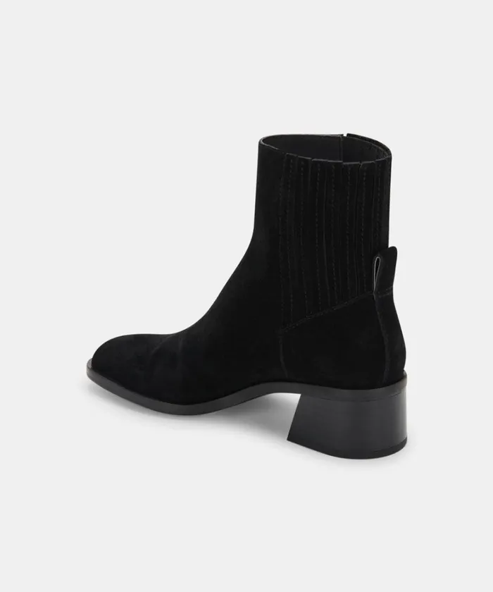 Boots and Booties Women Dolce Vita Layton Booties Black Suede