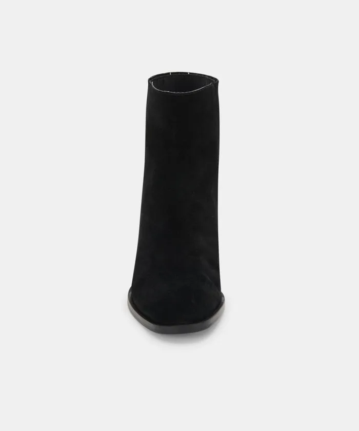 Boots and Booties Women Dolce Vita Layton Booties Black Suede