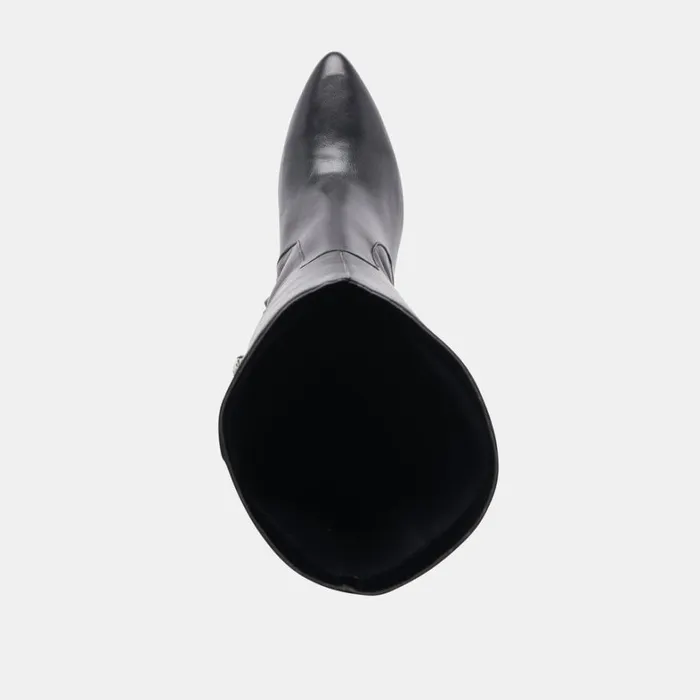 Boots and Booties Women Dolce Vita Nedi Wide Calf Boots Black Leather