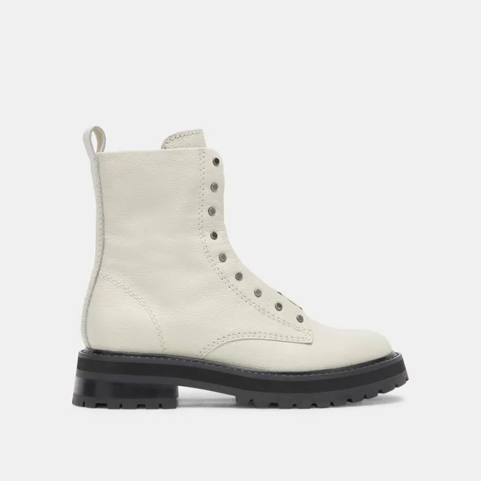 Boots and Booties Women Dolce Vita Ranier Boots Off White Leather