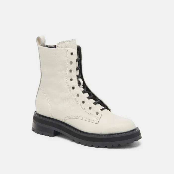 Boots and Booties Women Dolce Vita Ranier Boots Off White Leather