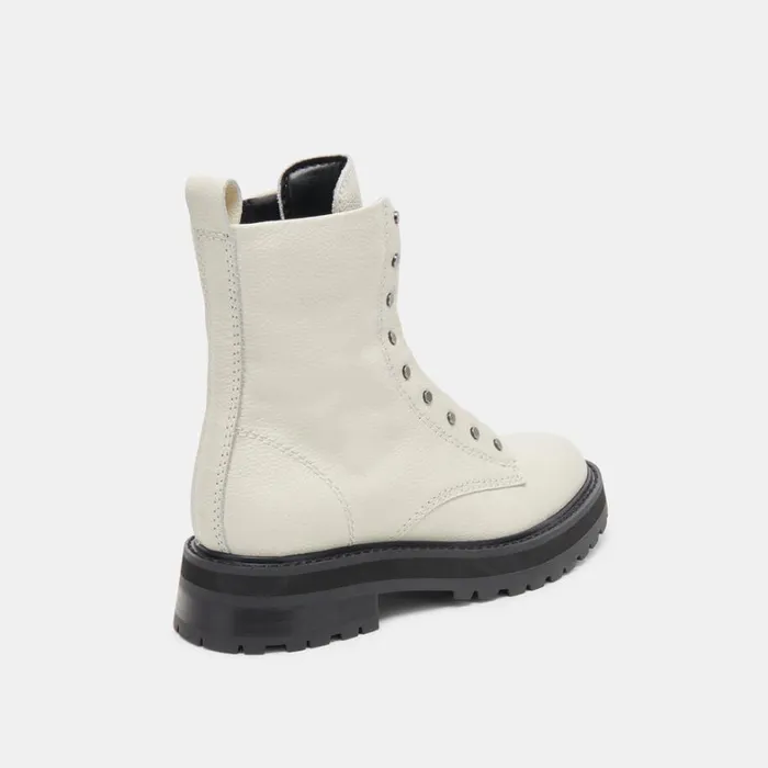 Boots and Booties Women Dolce Vita Ranier Boots Off White Leather