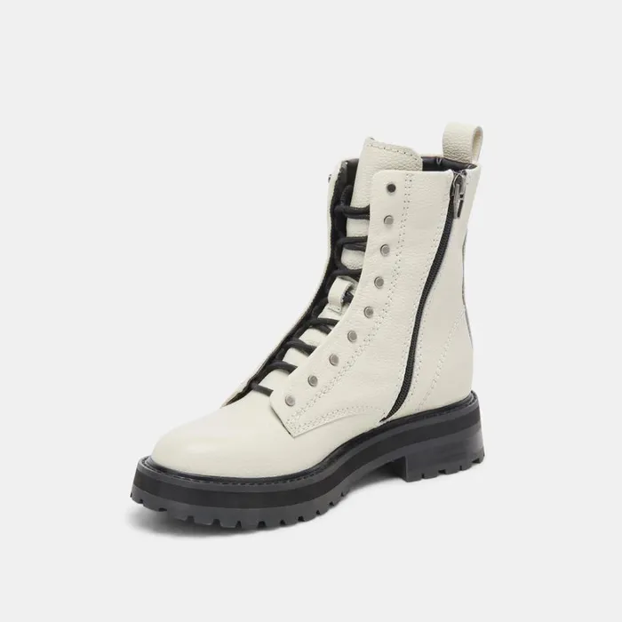 Boots and Booties Women Dolce Vita Ranier Boots Off White Leather