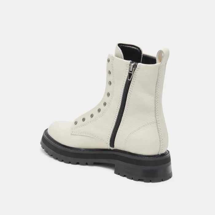 Boots and Booties Women Dolce Vita Ranier Boots Off White Leather