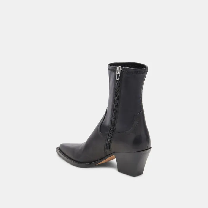 Boots and Booties Women Dolce Vita Rutger Boots Black Leather