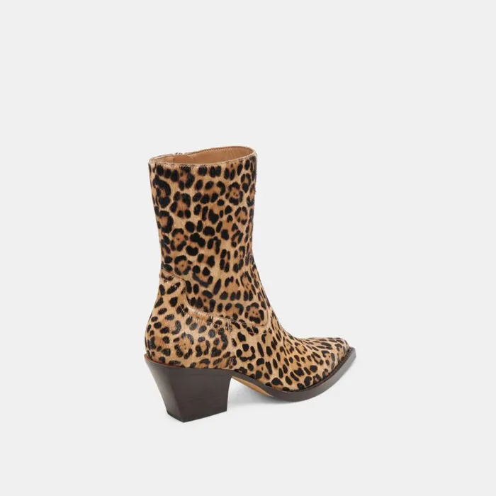 Boots and Booties Women Dolce Vita Rutger Boots Leopard Calf Hair