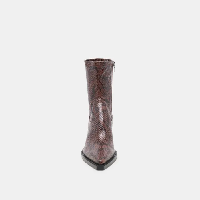Boots and Booties Women Dolce Vita Rutger Wide Calf Boots Java Embossed Stella