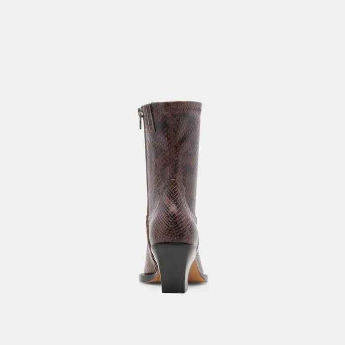 Boots and Booties Women Dolce Vita Rutger Wide Calf Boots Java Embossed Stella