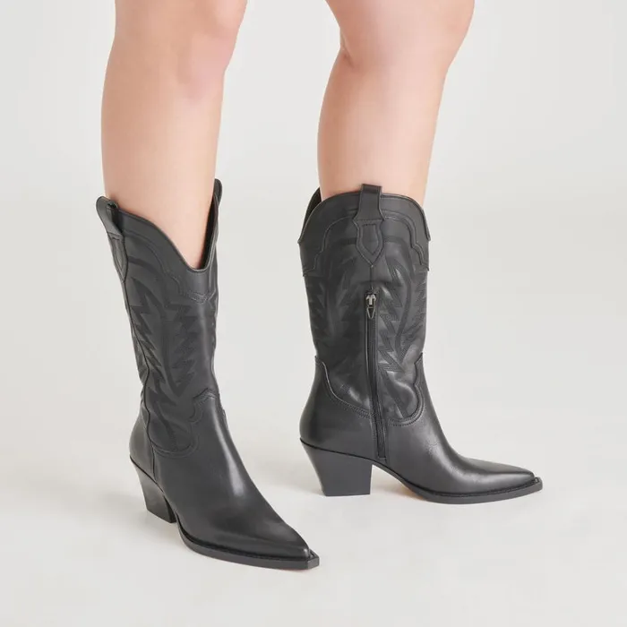 Boots and Booties Women Dolce Vita Ryland Boots Black Leather