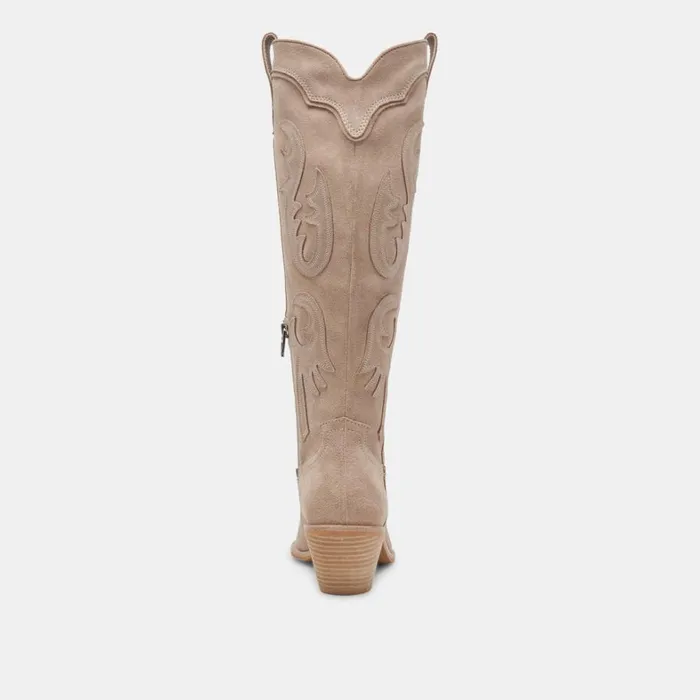 Boots and Booties Women Dolce Vita Samsin Boots Taupe Suede