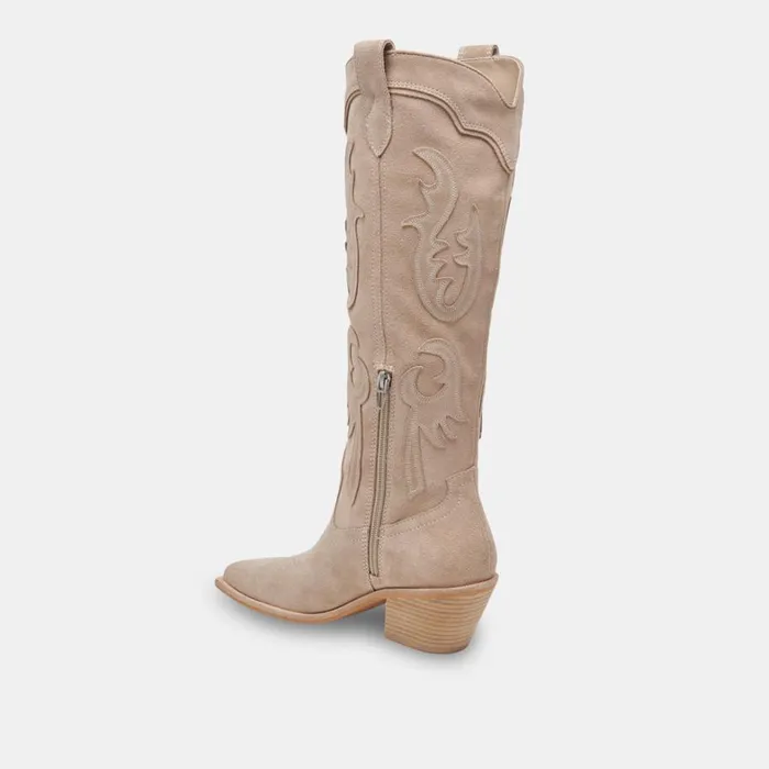 Boots and Booties Women Dolce Vita Samsin Boots Taupe Suede