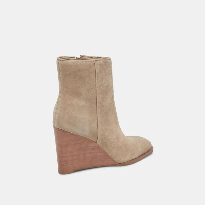 Boots and Booties Women Dolce Vita Susann Booties Almond Suede