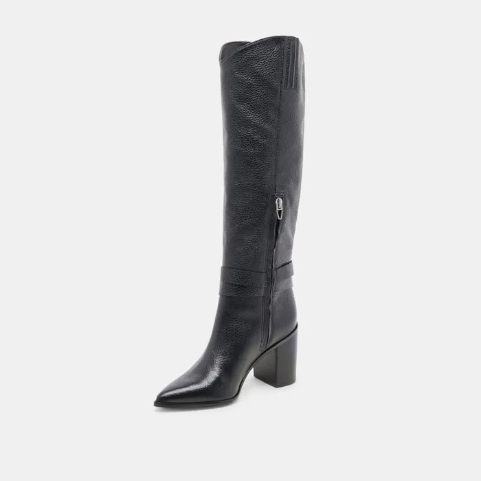 Boots and Booties Women Dolce Vita Tyrone Boots Black Leather