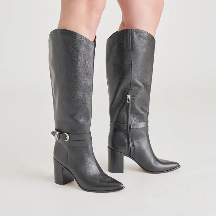 Boots and Booties Women Dolce Vita Tyrone Boots Black Leather