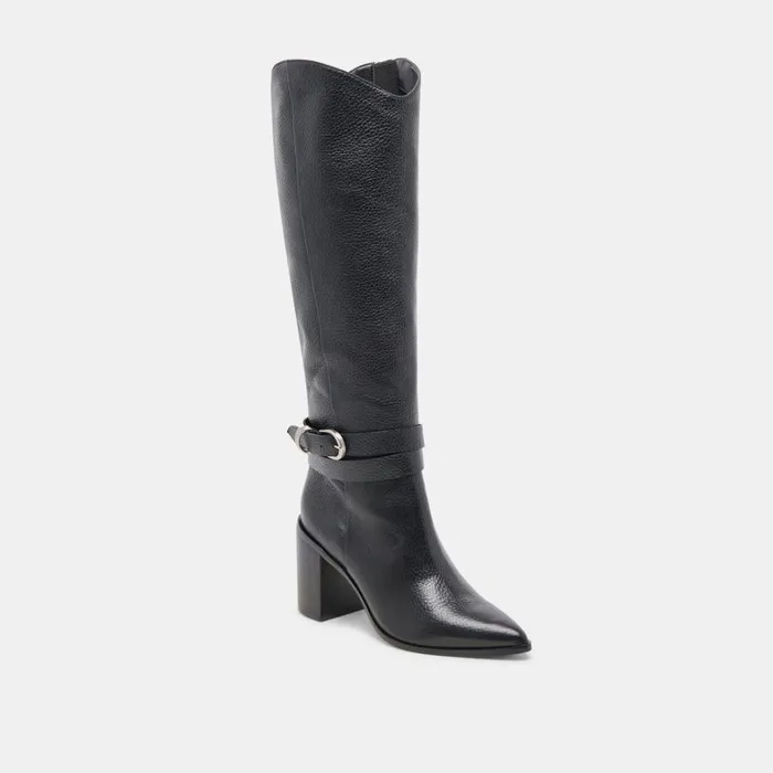 Boots and Booties Women Dolce Vita Tyrone Boots Black Leather