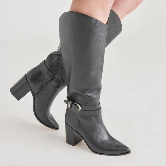 Boots and Booties Women Dolce Vita Tyrone Boots Black Leather