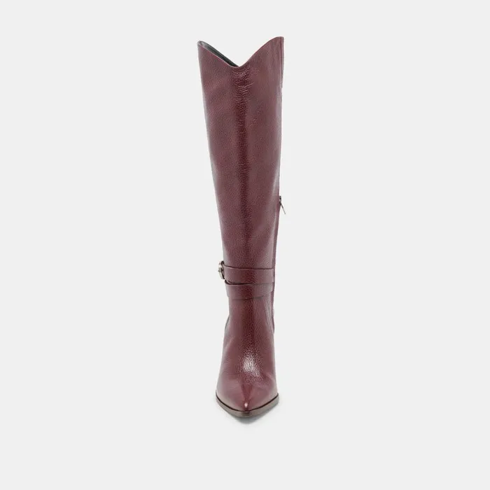 Boots and Booties Women Dolce Vita Tyrone Boots Cranberry Leather