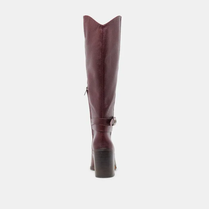 Boots and Booties Women Dolce Vita Tyrone Boots Cranberry Leather