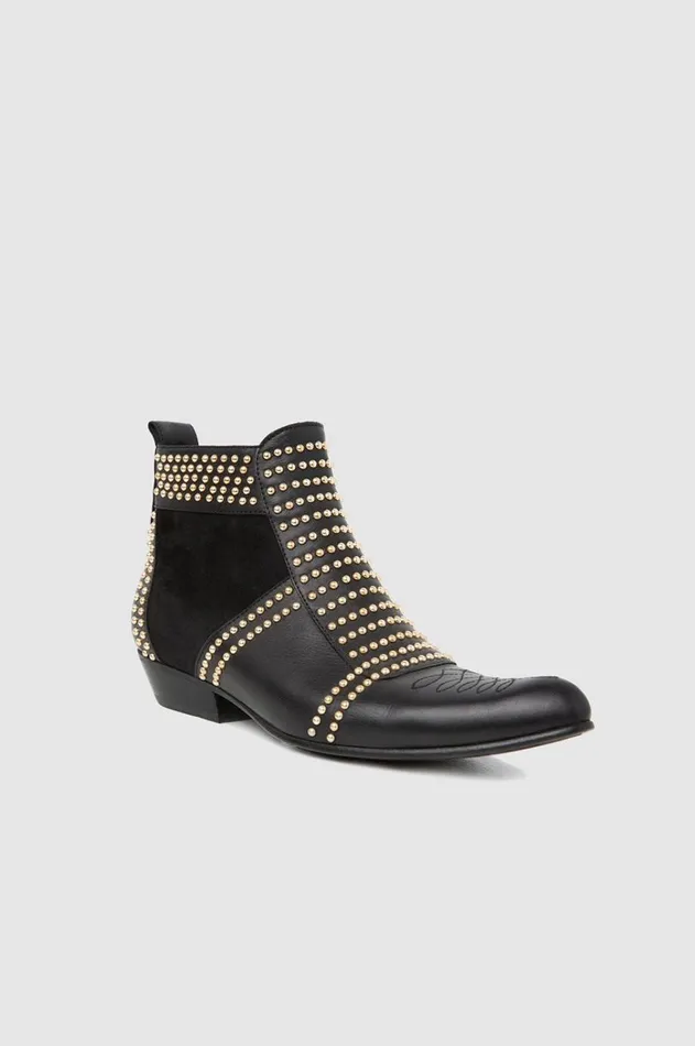 Boots Women ANINE BING Charlie Boots With Gold Studs ANINE BING