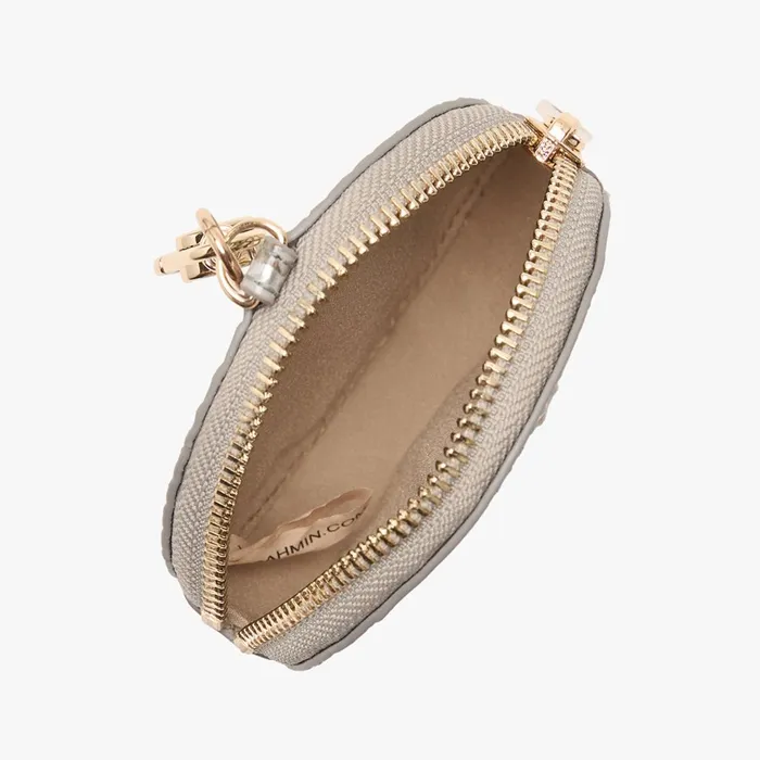 Brahmin Clip Ons and Keychains Circle Coin Purse Chrome Melbourne 8211 Women Brahmin Clip Ons and Keychains Circle Coin Purse Chrome Melbourne 8211 Women