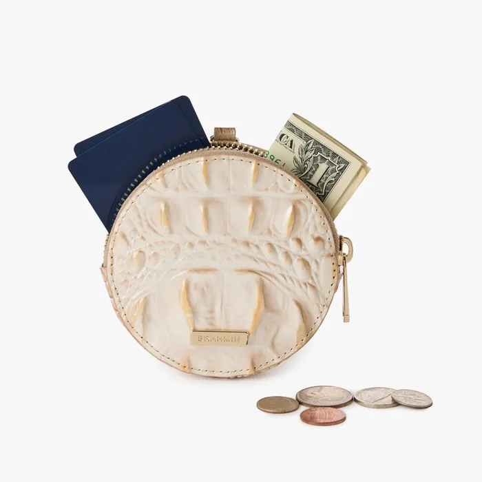 Brahmin Clip Ons and Keychains Circle Coin Purse Chrome Melbourne 8211 Women Brahmin Clip Ons and Keychains Circle Coin Purse Chrome Melbourne 8211 Women