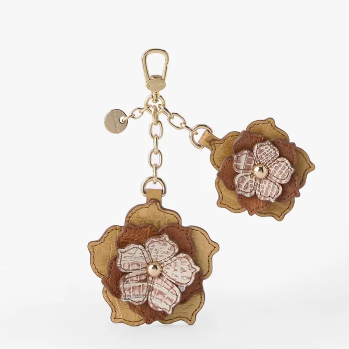 Brahmin Clip Ons and Keychains Flower Duo Natural Flashback 8211 Women