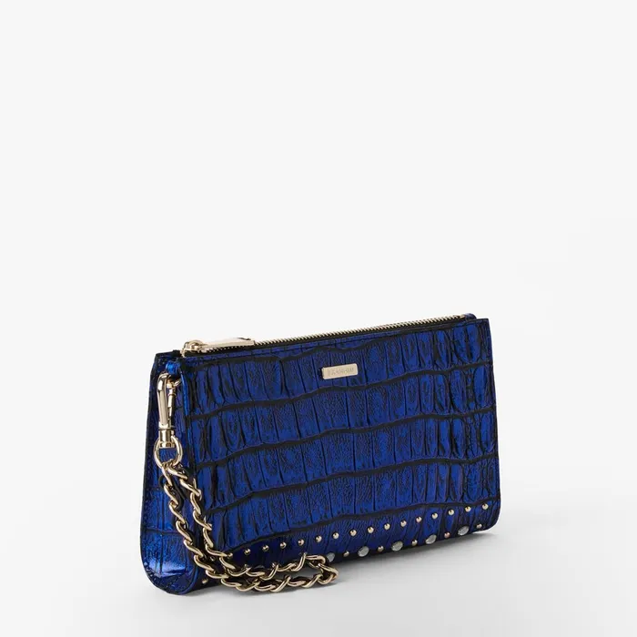 Brahmin Clutches Daisy Vibrant Azure Grandeur 8211 Women Brahmin Clutches Daisy Vibrant Azure Grandeur 8211 Women