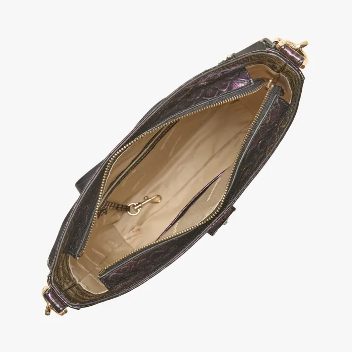 Brahmin Crossbodies Leia Passion Purple Excelsior 8211 Women Brahmin Crossbodies Leia Passion Purple Excelsior 8211 Women