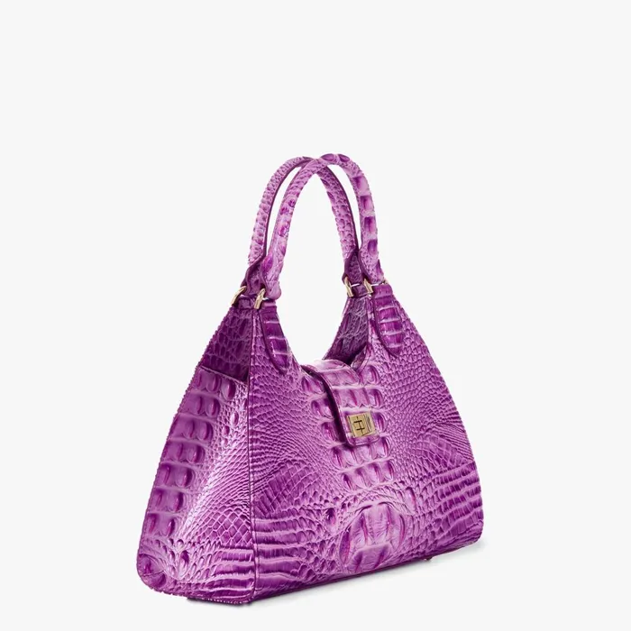 Brahmin Satchels Adrian Lilac Essence 8211 Women Brahmin Satchels Adrian Lilac Essence 8211 Women