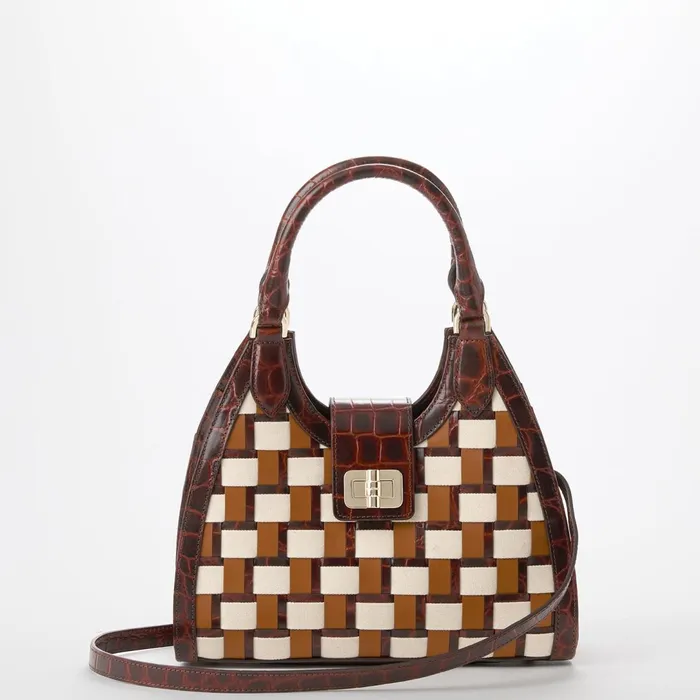 Brahmin Satchels Adrian Pecan Edgewater 8211 Women Brahmin Satchels Adrian Pecan Edgewater 8211 Women